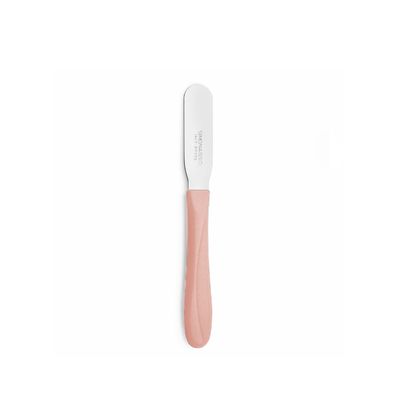 Espatula para Manteiga e Pate Inox Cabo Rosa 3un