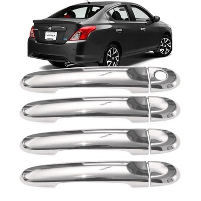 Aplique Cromado Maçaneta Nissan March 2011 à 2021 Versa 2011 à 2020 4 Portas