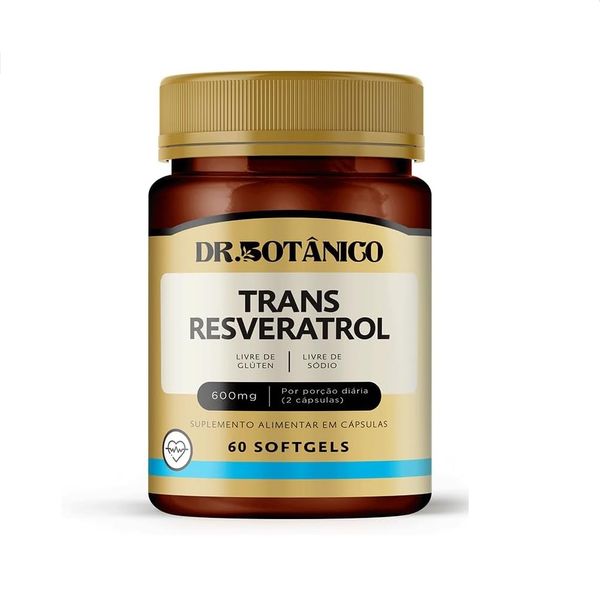TRANS RESVERATROL 600MG 60CAPS DR. BOTANICO