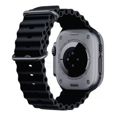 Relógio Digital Smartwatch Watch 9 Ultra 49mm Pulseira Oceano Preto