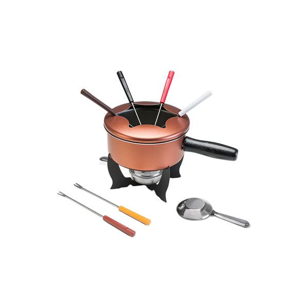 Conjunto para Fondue 10 Peças Cobre Brinox