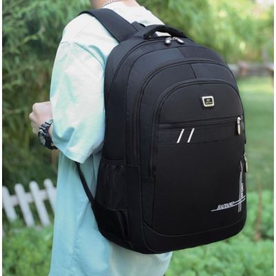 MOCHILA ESPORTIVA 30L MULTIFUNCIONAL MOTOQUEIRO VIAGENS CAMPING TRILHA ESCOLAR Único / Preto