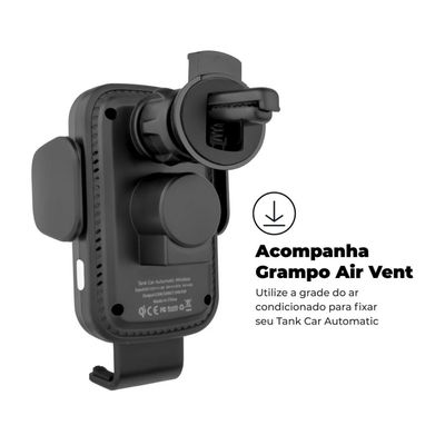 Suporte por indução sem fio Wireless - Tank Car Automatic - Gshield