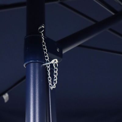 Ombrellone Suspenso Oslo com Alavanca 3 metros Azul Bel 3,00m