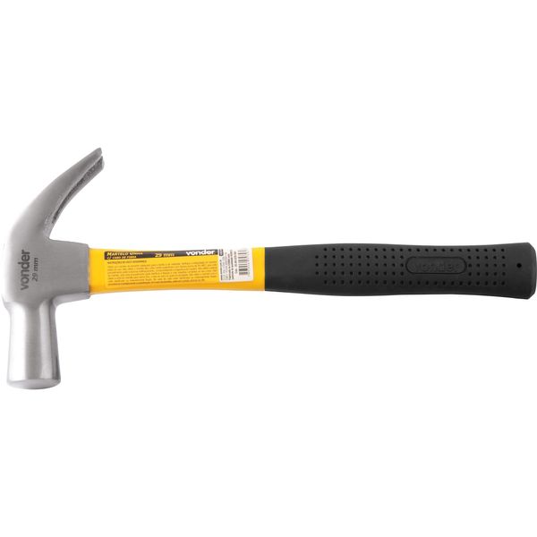 Martelo unha 29mm aço forjado cabo fibra emborrachado Vonder Martelo unha 29mm aço forjado cabo fibra emborrachado Vonder