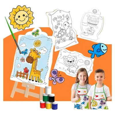 Super Kit Pintura Pintando o Sete 2709 Brincadeira De Criança