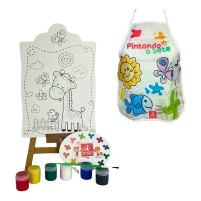 Super Kit Pintura Pintando o Sete 2709 Brincadeira De Criança