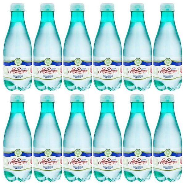 AGUA MINERAL SÃO LOURENÇO SEM GÁS 510ML - PACK COM 12 UNID AGUA MINERAL SÃO LOURENÇO SEM GÁS 510ML - PACK COM 12 UNID