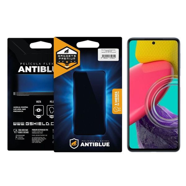 Película para Samsung Galaxy M53 5G - AntiBlue - Gshield Película para Samsung Galaxy M53 5G - AntiBlue - Gshield