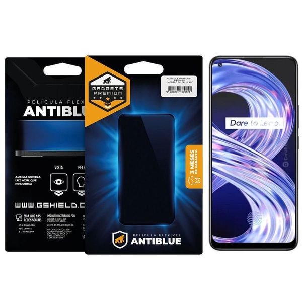 Película para Realme 8 - AntiBlue - Gshield Película para Realme 8 - AntiBlue - Gshield
