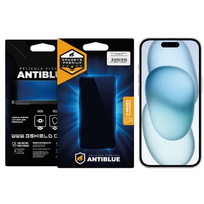 Película para iPhone 15 - AntiBlue - Gshield