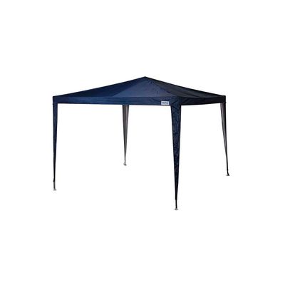 Gazebo 3m x 3m Poliester Oxford Azul com Silvercoating