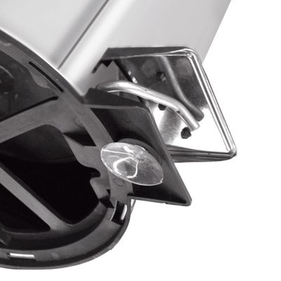 Kit Com 2 Lixeiras Brasil Inox Tramontina 5 Litros Com Pedal
