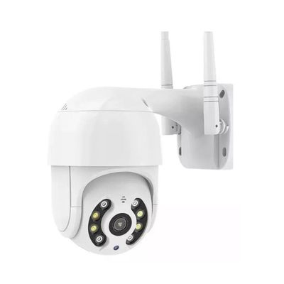 Câmera IP Wifi Inteligente Externa Prova D'água Infravermelho HD 1080P Branca