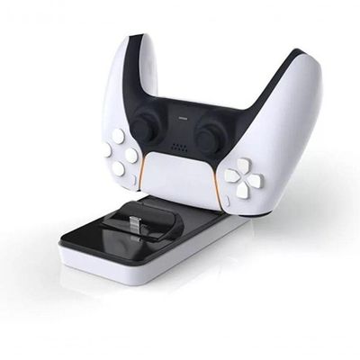 Base Carregadora Duplo De Mesa Para Controle Ps5 - Charging Dock Station