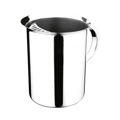 Jarra de Suco ou Agua 2L com Aparador Gelo Aço Inox