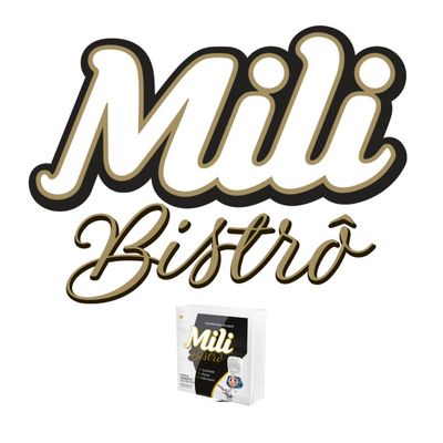 Guardanapo Mili Bistrô Folha Dupla 30x29,5cm-  2 Pacotes  c/ 50un *