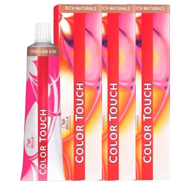 Color Touch Tonalizante 3x 7/3 Louro Médio UNICA