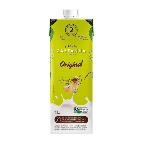 Leite Vegetal Original A Tal da Castanha 1L