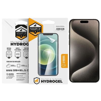 Película para iPhone 15 Pro Max - Hydrogel Gamer Fosca - Gshield