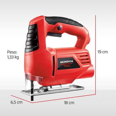 Serra Tico-Tico Mondial Vermelho 450W FST-03 220