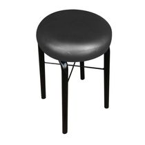 Kit 02 Banquetas Baixa Manu Corino Preto