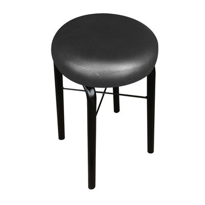 Kit 02 Banquetas Baixa Manu Corino Preto