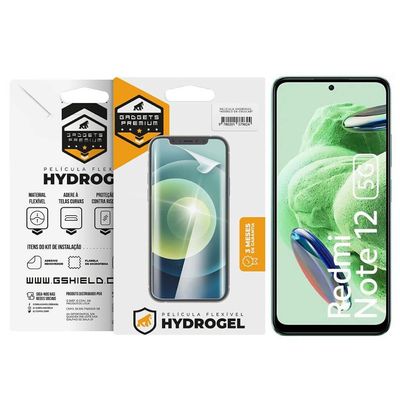 Película para Redmi Note 12 5G - Hydrogel Gamer Fosca - Gshield