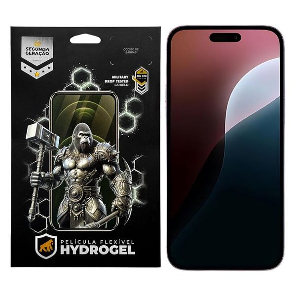 Película para iPhone 16 Pro Max - Hydrogel Gamer Fosca - Gshield Película para iPhone 16 Pro Max - Hydrogel Gamer Fosca - Gshield