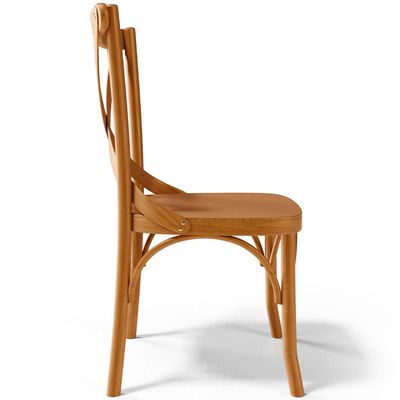Cadeira Para Sala de Jantar e Estar Living Ávila L02 Madeira Maciça - Lyam