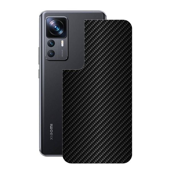 Película para Xiaomi 12T - Traseira de Fibra de Carbono Preta - Gshield Película para Xiaomi 12T - Traseira de Fibra de Carbono Preta - Gshield
