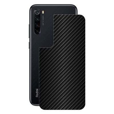 Película para Xiaomi Redmi Note 8 - Traseira de Fibra de Carbono Preta - Gshield