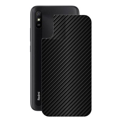 Película para Xiaomi Redmi 9A - Traseira de Fibra de Carbono Preta - Gshield