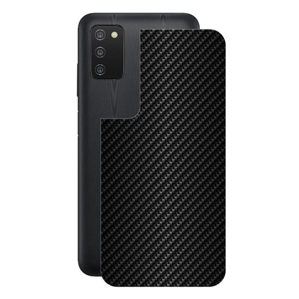 Película para Samsung Galaxy A03s - Traseira de Fibra de Carbono Preta - Gshield Película para Samsung Galaxy A03s - Traseira de Fibra de Carbono Preta - Gshield