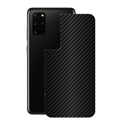 Película para Samsung Galaxy S20 Plus - Traseira de Fibra de Carbono Preta - Gshield