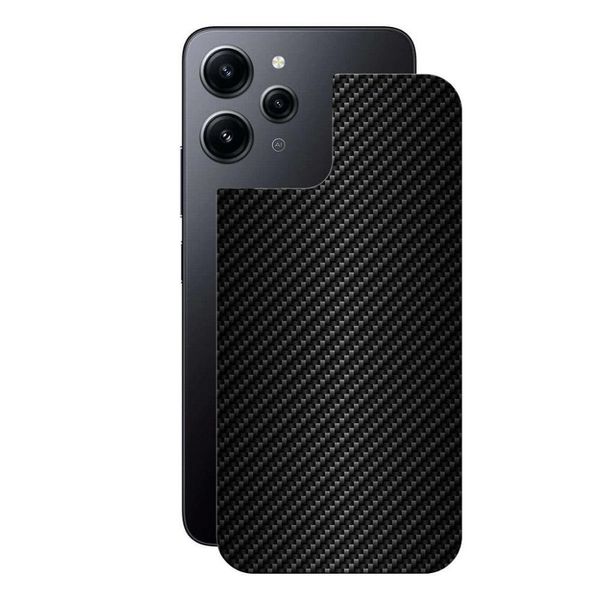 Película para Xiaomi Redmi 12 - Traseira de Fibra de Carbono Preta - Gshield Película para Xiaomi Redmi 12 - Traseira de Fibra de Carbono Preta - Gshield