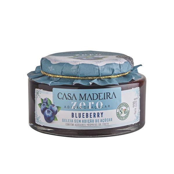 GELEIA GOURMET ZERO AÇÚCAR DE BLUEBERRY 220G GELEIA GOURMET ZERO AÇÚCAR DE BLUEBERRY 220G