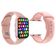 Kit 1 Smartwatch W34 S Rosa + 1 Pulseira Extra Rosa