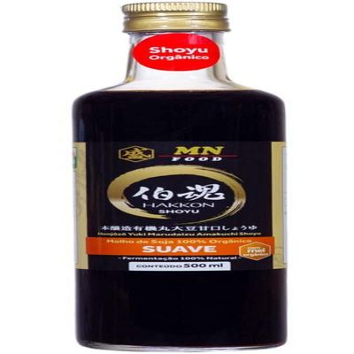 Shoyu Orgânico Suave MN Food 500ml