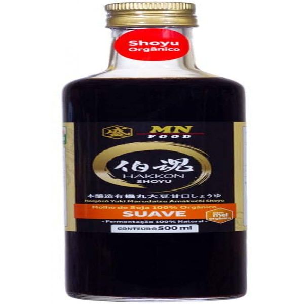 Shoyu Orgânico Suave MN Food 500ml