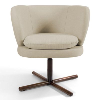 02 Poltronas Melissa Xis C-107 Linho Bege