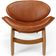 Kit 4 Poltronas Decorativa Orgânica Sala Living Kadosh L02 Couríssimo Camel - Lyam Decor