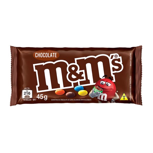 Confeitos M&Ms Chocolate 40g
