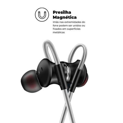 Fone de ouvido Magnético Dual Shock - P2 - Gshield