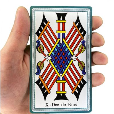 Kit Atacado com 6 Baralhos o Tarot de Marselha 78 Cartas