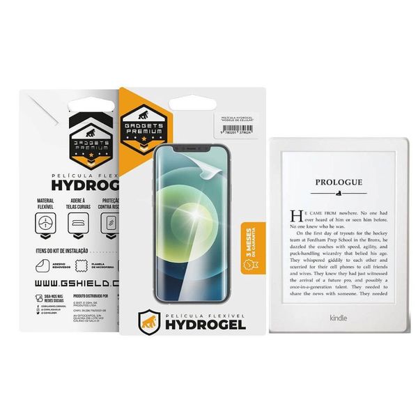Película para Kindle 8 Geração - Hydrogel HD - Gshield Película para Kindle 8 Geração - Hydrogel HD - Gshield