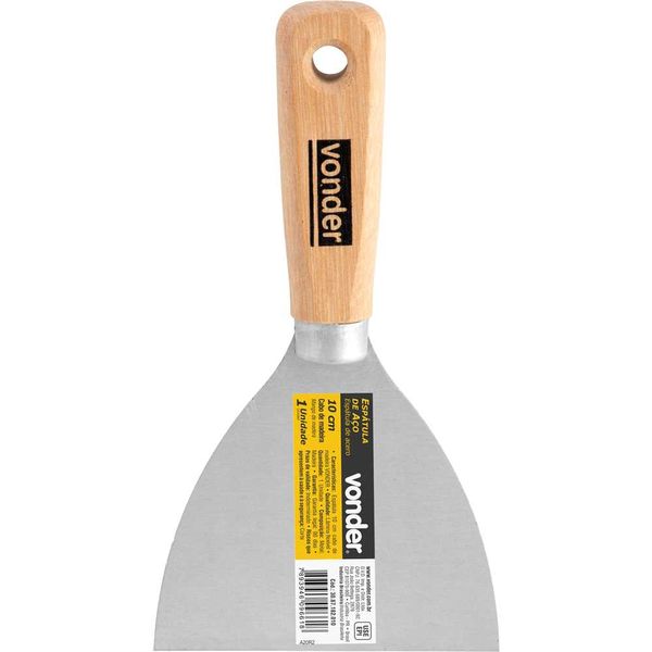 Espátula betumadeira aço carbono 4 Espátula betumadeira aço carbono 4