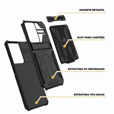 Capa para Samsung Galaxy S23 FE - Snap Guardian - Gshield
