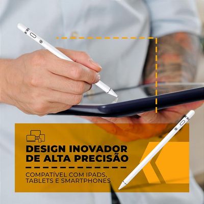 Caneta Touch Capacitiva - iPad e Tablet -  Gshield