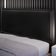 Cabeceira Cama Box Casal Com Tachas 140 cm Vicenza L02 Couríssimo Preto - Lyam Decor